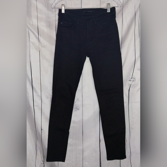 KanCan Denim - KanCan Women's Black Emo Goth Skinny Jeans